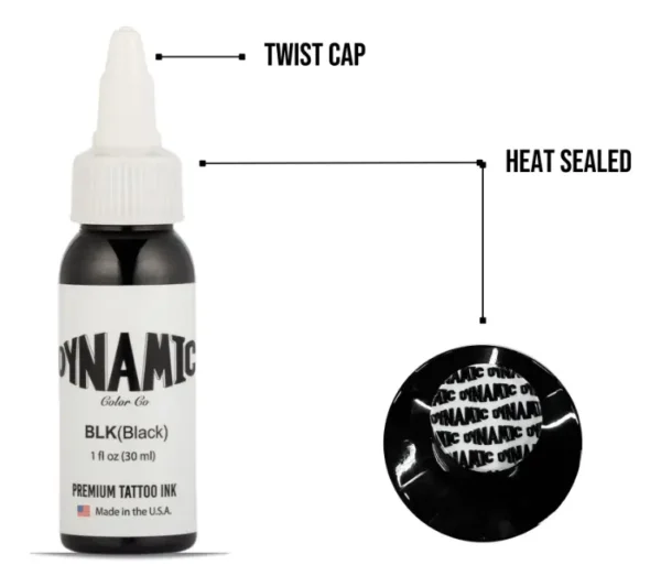 Tinta para Tatuajes Dynamic Black