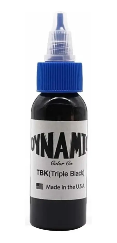 D_NQ_NP_2X_950997-MLM50159117643_062022-F Tinta para Tatuajes Dynamic Triple Black 1oz